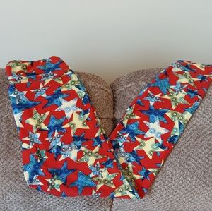 🧡 4 for $15! Lularoe Star Pattern OS Leggings